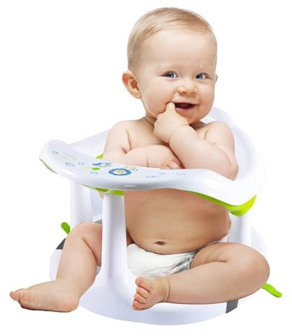 Badewannensitz Baby Ab 6 Monate, Badewannensitz Für Baby Badewanne, Ergonomischer Badesitz Für Die Baby, Badewannensitz Mit 4 Starken Saugnäpfen, Bad Dusche Geschenke Für Neugeborene Und Neue Mütter