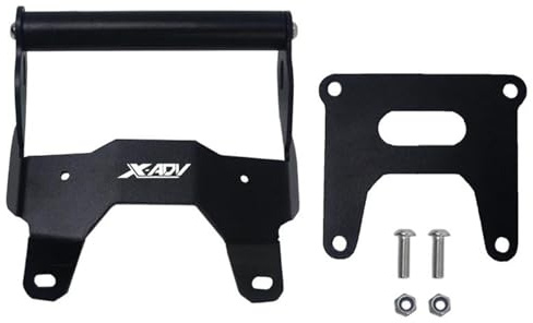 JAYWIS Navigazione Staffa Supporto per Navigazione per Moto per H&Onda X-ADV 750 XADV750 2017-2021 Supporto per Telefono GPS Supporto per Parabrezza Supporto Telefono(Nero 1)