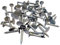 Clout Nail 20mm Galvanised Roof Shed Felt Clout Head Nails for DIY, Crafts & Woodworking Pack of 1Kg