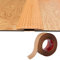 Bande de Transition Plate 2mm épaisseur PVC,5cm Large Bande de Seuil Fine Autoadhésive Barre de Seuil Souple Baguette Seuil de Porte Profilé de Transition Joindre Espaces de Sol,2M Grain de Bois Jaune