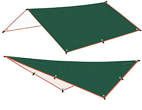 Tent Tarp 3x4m Sun Shelter Waterproof Awning Tarp Tent Ultralight Garden Canopy Outdoor Camping Hammock Beach Outdoors