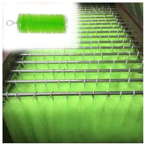 Set di 50 spazzole filtranti per laghetti, pulizia efficiente per stagni koi, acquari e giardini acquatici