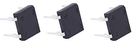 Aramox 10pcs KBPC Bridge Rectifier, Silicon 1A 1000V, Diode Compacte pour l'électronique Ménage (10 vendu)