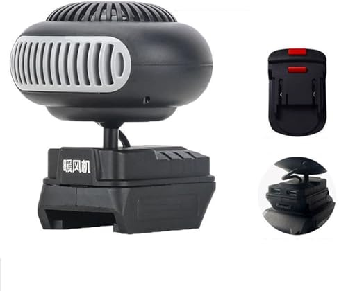 Chauffage de voiture portable - Ventilateur silencieux - Chauffage rapide - Rechargeable par USB - Pour véhicules, voitures, camping, bureau, intérieur, bureau, garage, camion
