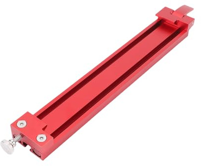 Spacnana Kreissägen-Anschlagschiene, Verstellbare Schneidbasis aus Aluminiumlegierung für Präzisionsholzverarbeitung, Kompatibel mit 145 Mm Bis 280 Mm Kreissägen Wie DWE575 und DWC860W