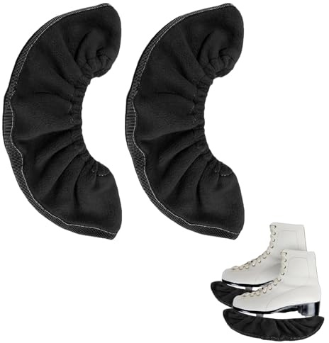 Lyramis Kufenschoner Schlittschuhe Schoner,Schlittschuh Schoner,Schlittschuhschoner,Eiskunstlauf Eishockey Zubehör,Elastische Kufenstrümpfe,Kufenschutz Eislaufschuhe für Erwachsene Schlittschuhe