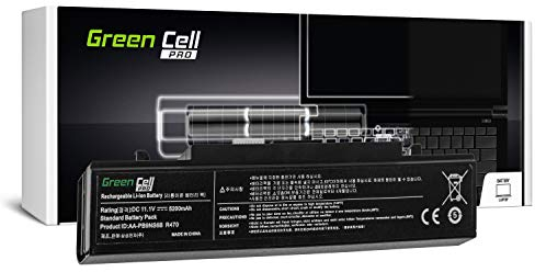 Green Cell® Pro Série Batterie pour Samsung RC510 RC520 RC530 RC710 RC720 RC730 RF510 RF511 RF710 RF711 Ordinateur PC Portable (Les Cellules Originales SDI, 6 Cellules, 5200mAh, Noir)