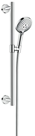 hansgrohe Raindance Select S Set doccia 120 3 getti con asta doccia 65 cm, cromo, 26320000