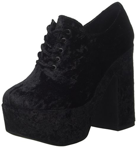 Jeffrey Campbell Damen Adanna Crushed Pumps, Schwarz (Black 001)