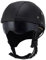 Woljay Cuir Casque de Moto et Velo Bol Lunettes Retro Style de Vintage Cuir Moto Biker Croiseur Scooter Tournée Casque (Noir avec lentille Solaire tombante)