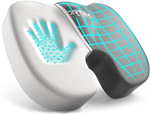 FORTEM Sitzkissen, Sitzpolster, Bürostuhlkissen, Memory-Schaum Schreibtischstuhl Kissen, Rutschfestes Sitzkissen für Gaming, Autositzkissen, Computerstuhlkissen, Waschbarer Bezug