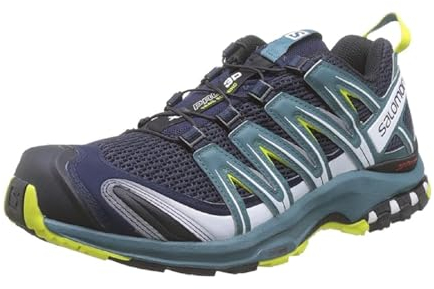 Salomon XA Pro 3D Herren Trailrunning- und Wanderschuhe, Outdoor-bereit, Grip, Dauerhafter Schutz, Monument, 41 1/3