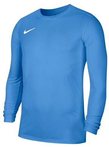 NIKE Men's M Nk Dry Park Vii Jsy Ls T shirt, University Blue/(White), L UK