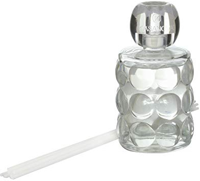 KASANOVA Diffusore per Ambienti 220 ml – Design Luca Trazzi, Fragranze Made in Italy, Profumatore Casa Elegante, Idea Regalo (Vaniglia)