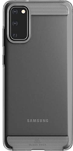 Black Rock - Air Robust Case Hülle für Samsung Galaxy S20 | starker Schutz, Aufprallschutz, durchsichtiges Cover, TPU Silikon (Transparent)