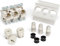 CusoTec Neozed Sicherungssockel D02 Set mit Schraubkappen Sicherungen und Passhülsen 16A/20A/25A/35A/50A/63A (35 Ampere)