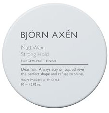 Bjorn Axen Matt Wax Strong Hold for Unisex 2.71 oz Wax
