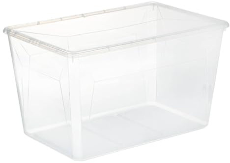 FIVE 5 simply smart Simply Kunststoffbox, transparent, 80 l