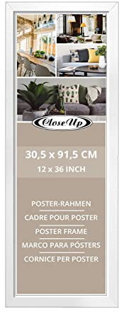 Close Up Posterrahmen 30,5 x 91,5 cm weiß