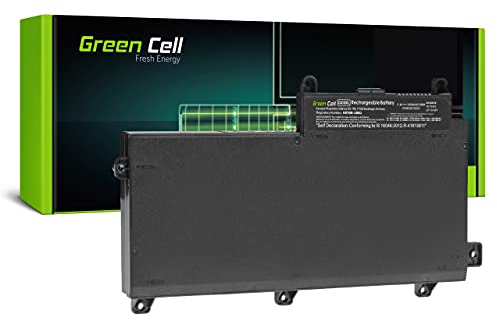 Green Cell Batterie CI03XL 801554-001 HSTNN-LB6T C103XL pour HP ProBook 640 G2 G3 645 650 655 Portable (3400mAh 11.4V Noir)