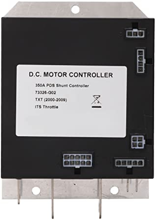 Wagenmotorsteuerung, 36 V 350 A 73326G05 Shunt-Controller-Wagen Schwarz Ersatz für EZGO TXT Electric PDS Cart 2000-2009