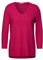 Cecil Damen Pullover mit V-Ausschnit Pink Sorbet XL