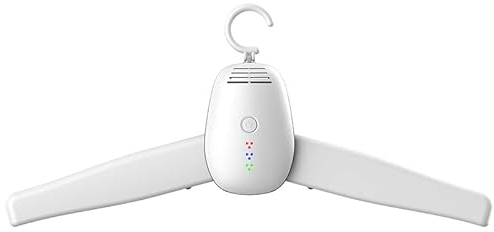 Secadora Portátil Percha para Secado De Ropa Y Zapatos Secadora De Ropa Eléctrica Plegable para Ropa Interior Traje Y Secado De Ropa De Bebé Apartamento Viajes Y Lavandería Enchufe De La UE