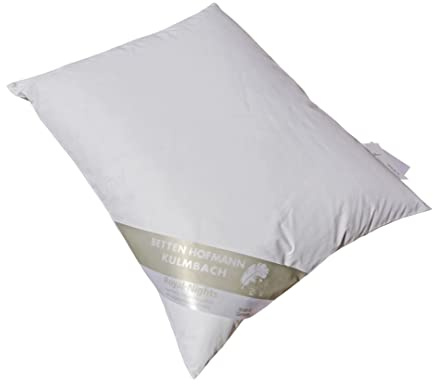 Hofmann Kopfkissen Daunenkissen Kuschelkissen 40x50 100% Neue Daunen 250 g prall
