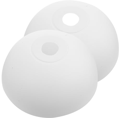 Pantalla De Lámpara De Plástico De 2 Piezas Pantalla De Cúpula Acrílica Para Iluminación Decorativa Pantalla Pantalla De Lámpara De Repuesto Lámpara Decorativa Pantalla