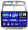 SXAUTO『Built-in 4G / Dab』Android 13-6G+128G Autoradio pour Peugeot 307 SW CC (2002-2013) - sans Fil Carplay/Android Auto/DSP - LED Caméra + MIC - 9 Pouce 2 Din - Volant 360-CAM Fast-Boot AHD WiFi