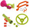 MagiDeal Accessoires d'aire de Jeux 4 pièces, Accessoires de balançoire, Accessoires d'ensemble de Jeu, équipements d'aire de Jeux pour Maison de Jeu