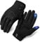 KUTOOK Fahrradhandschuhe MTB Mountainbike Fahrrad Handschuhe Herren Langfinger mit 5mm Palm Pad TPR SCR Protect Touch-Screen Atmungsaktiv Elastisch rutschfest Stoßdämpfend Schwarz L