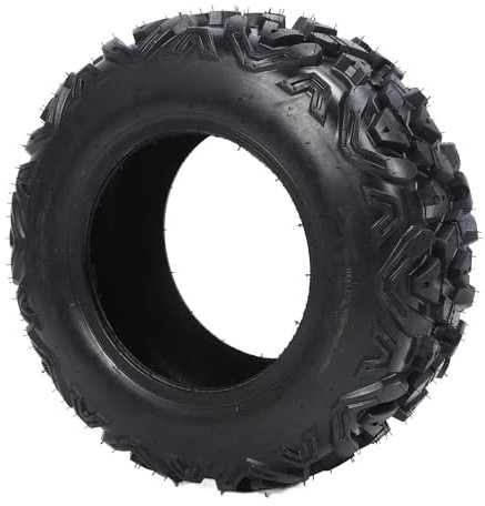 ATV-Reifen, 25 X 8–12 Gummi-All-Terrain-Reifen, Ersatz für ATV, UTV, Go-Kart-Rasenmäher, rutschfest, Hervorragende Traktion, 25 X 8,00–12 Off-Road-Reifen, ATV-Zubehör