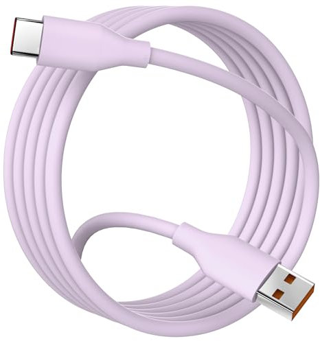 ACAGET 120W USB C Charger Cable for Xiaomi, 2M/6.6FT, USB C Turbo Charging Cable HyperCharge Type C Data Cord Fast for Xiaomi 14T Pro 15 13T 12 for Redmi Note 14 13 12 Pro for POCO X7 F7 M6