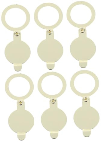 Artibetter 6pcs Security Door Peephole Cover Privacy Viewer Blocker for Front Door Protection Easy to Install