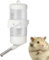 Distributeur Eau pour Petits Animaux, Biberon Lapin, Suspendue Cochon d'Inde - Distributeur Automatique Anti-Goutte, Anti-Goutte Biberon pour Lapin Chinchilla Cochon d'Inde Hérisson, Hamster