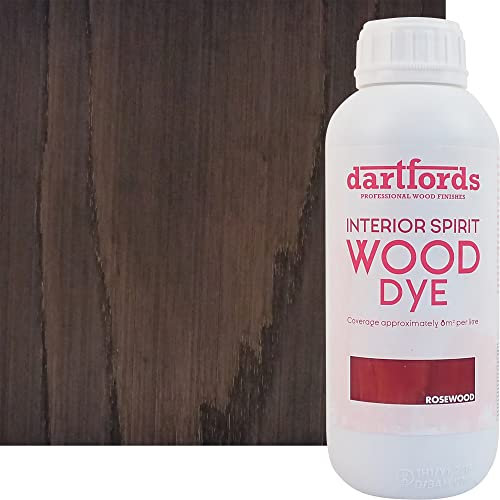Tinte para madera de palisandro interior a base de alcohol, botella de 1 litro