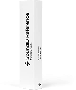 Sonarworks Messmikrofon XREF20R5 für Aufnahmestudios, Mikrofon zum Kalibrieren des Sounds (Inklusive kostenlose Software Testphase, perfekte Genauigkeit innerhalb des hörbaren Bereichs), Silber
