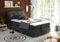 Froschkönig24 Concord 120x200 cm Boxspringbett Bett mit Motor Anthrazit, Ausführung:Variante 3