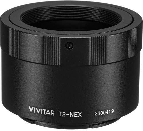 T-Mount Adapter für Sony E-Mount Digitale spiegellose Kameras einschließlich a7r, a7s, a7, a6500, a6300, a6000, a5100, a5000, a3000, NEX-7, NEX-6, NEX-5T, NEX-5N, NEX-5R, 3N Kameras