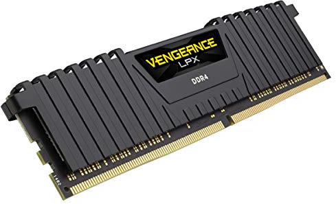 Corsair Vengeance LPX 16GB (1 x 16GB) DDR4 3200 (PC4-25600) C16 Optimized for AMD Ryzen - Black