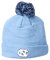 Zephyr NCAA North Carolina Tar Heels Mens Pom Beanie Team Color, North Carolina Tar Heels Light Blue, One Size