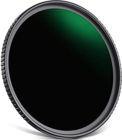 NEEWER 43mm Graufilter ND1000 (10 Stops) ND Filter mit Nanobeschichtungen/optisch HD Glas/ultradünner Matter schwarzer Rahmen Neutral Dichte Graufilter