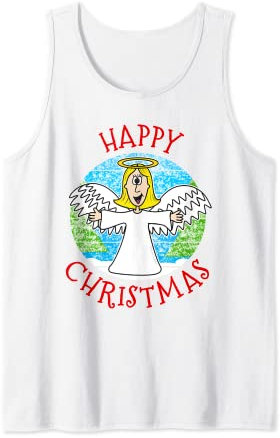 Weihnachten Engel Carol Singer Weihnachten 2022 Tank Top