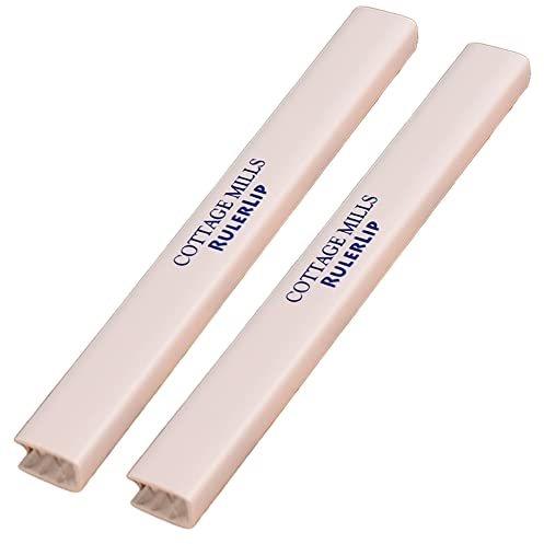 Lippenlineal, 15,2 cm, stabilisiert und verwandelt sich in T-Quadrat, 2 Stück