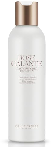 GELLÉ FRÈRES Rosa Idratante Crema Corpo, Latte Corpo, Lozione con Burro di Karité, Ammorbidisce, Nutre, Per pelli normali e secche, gradevolmente profumata, Prodotto in Francia, 200 ml