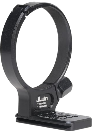 FOTGA Bague de fixation pour trépied en métal pour objectif Tamron 50-400 mm F/4.5-6.3 Di III VC VXD A067, 100-400 mm f/4.5-6.3 Di VC USD A035 (pour Canon EF et pour monture Nikon F), avec plaque à