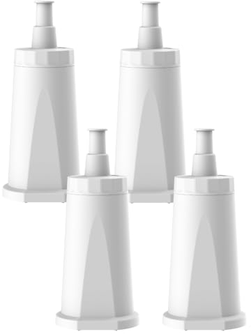 Comedes Wasserfilter für Sage Kaffee- & Espressomaschinen, einsetzbar statt Sage BES008, kompatibel mit SES008/SES810/SES875/SES880/SES920/SES980/SES990, BPA frei (4 Stück)