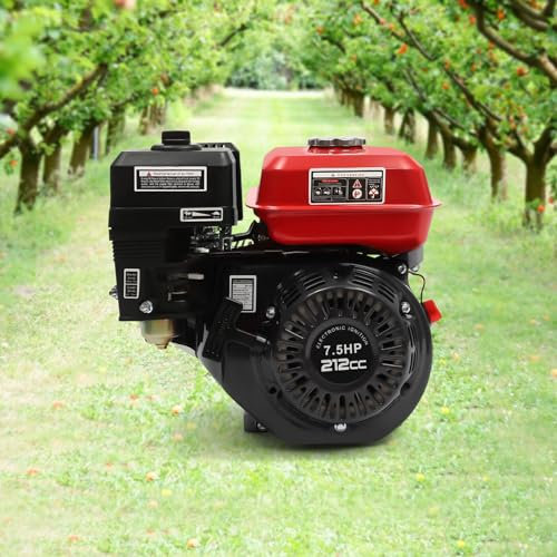 4-Takt 7,5 PS 1-Zylinder-Benzinmotor Stationärmotoren Industriemotoren 5,1 kW Benzinmotoren Karting-Motoren Luftgekühlte Schwerkraft