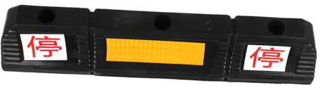 SOLUSTRE Autostopper Parkstopper Für Garage Stoppanzeige Für Garagenautos Stopper Für Einfahrt Stopper Für LKW Einparkhilfe in Der Garage Stopper Für Fahrzeuge Parkhaus Radstopper Gummi
